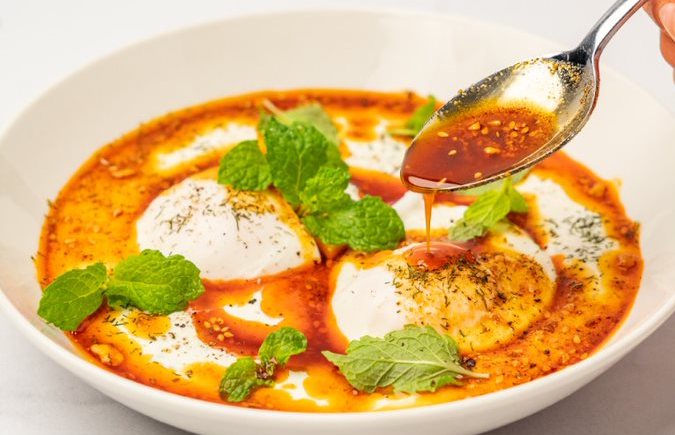 Çılbır: Turkish Poached Eggs