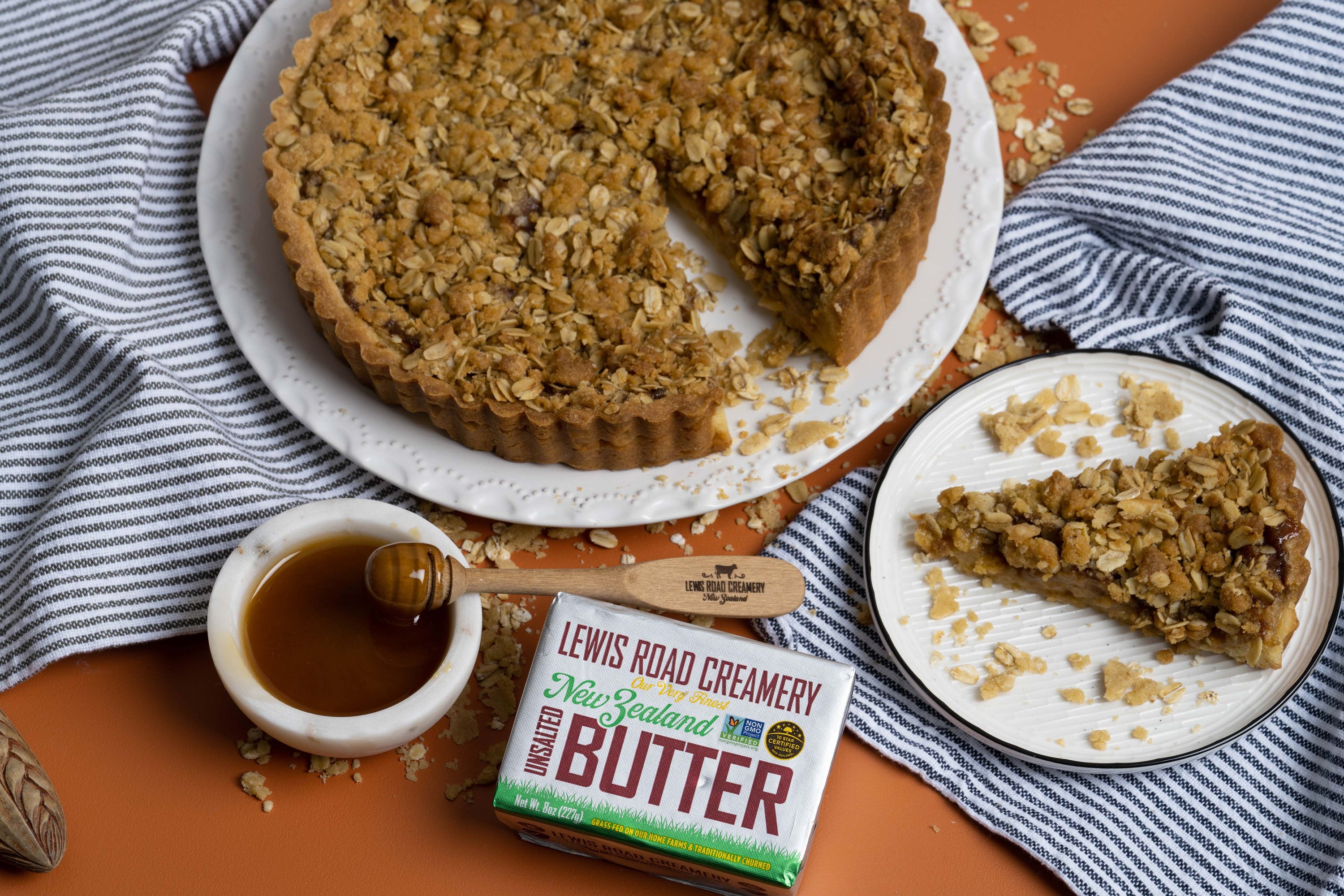 Apple Crumble Tart