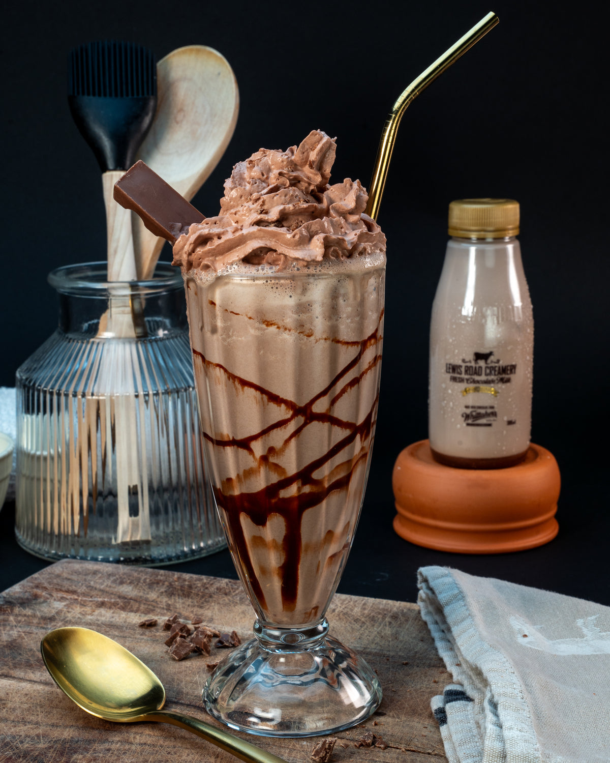 Triple Chocolate Milkshake