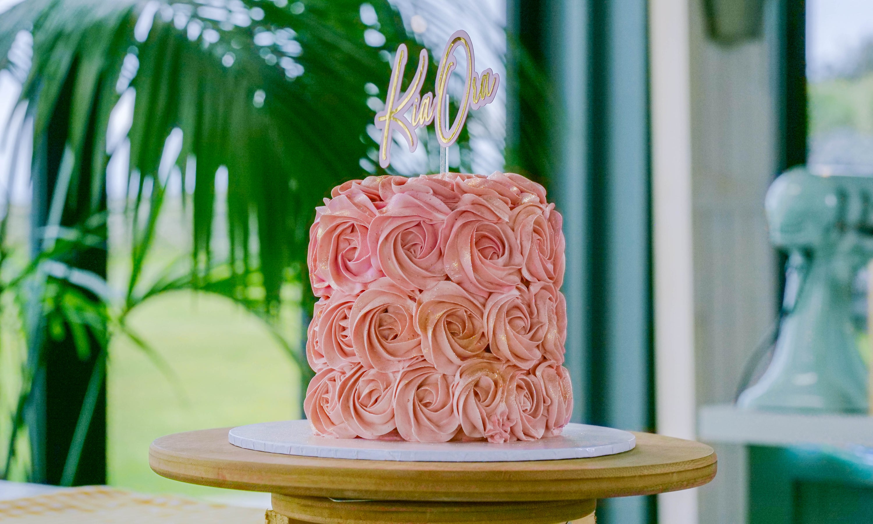 Strawberries and Cream Vertical Cake
