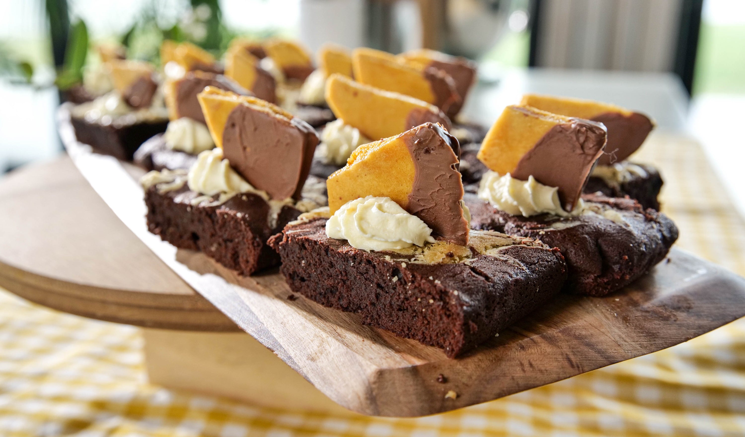 Peanut Butter Brownies