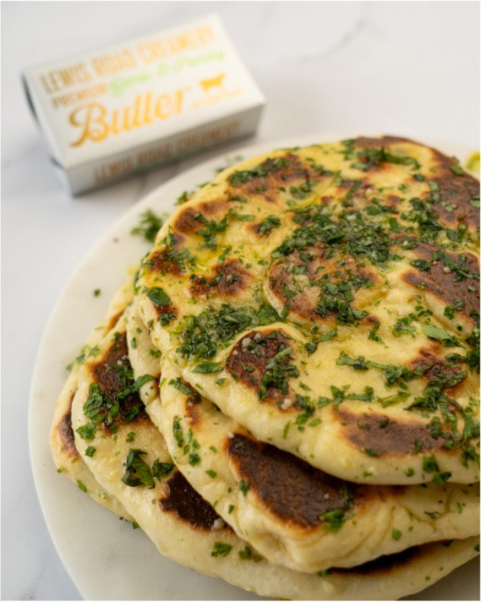 Garlic & Parsley Flatbreads