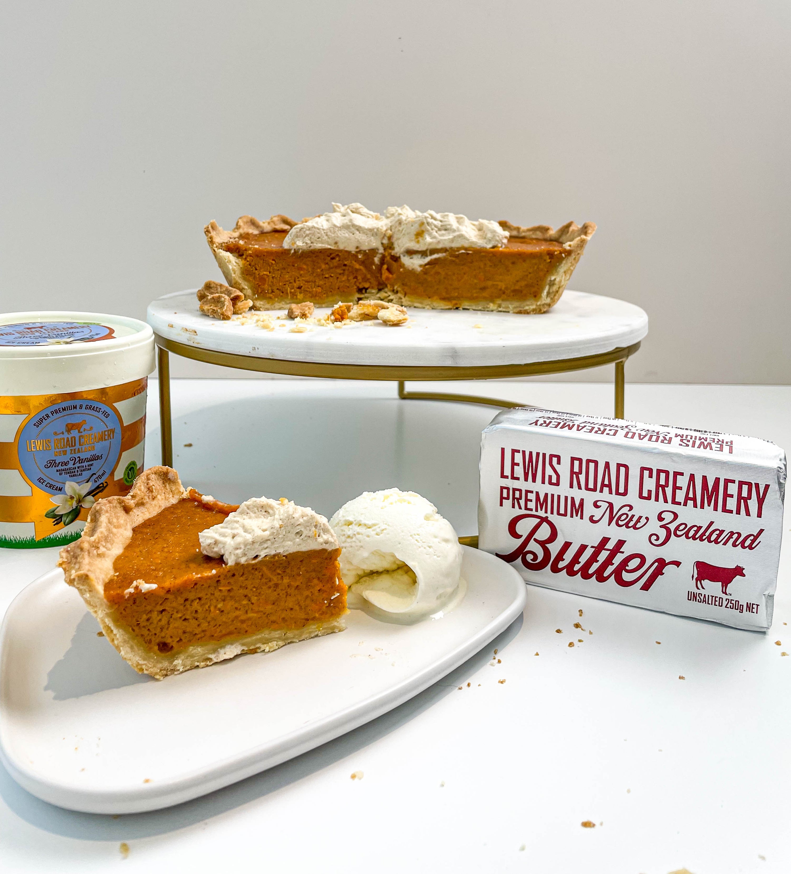Brown Butter & Sweet Potato Pie
