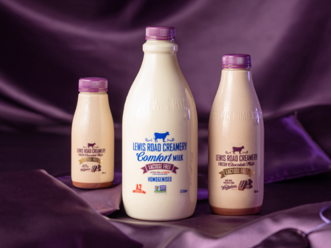 LOVE MILK AGAIN: LEWIS ROAD CREAMERY LACTOSE-FREE RANGE IS HERE!