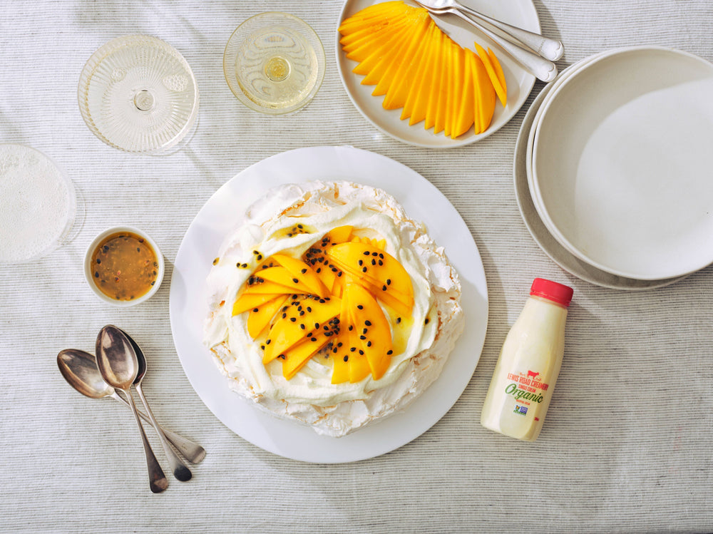 Mango Passion Pavlova