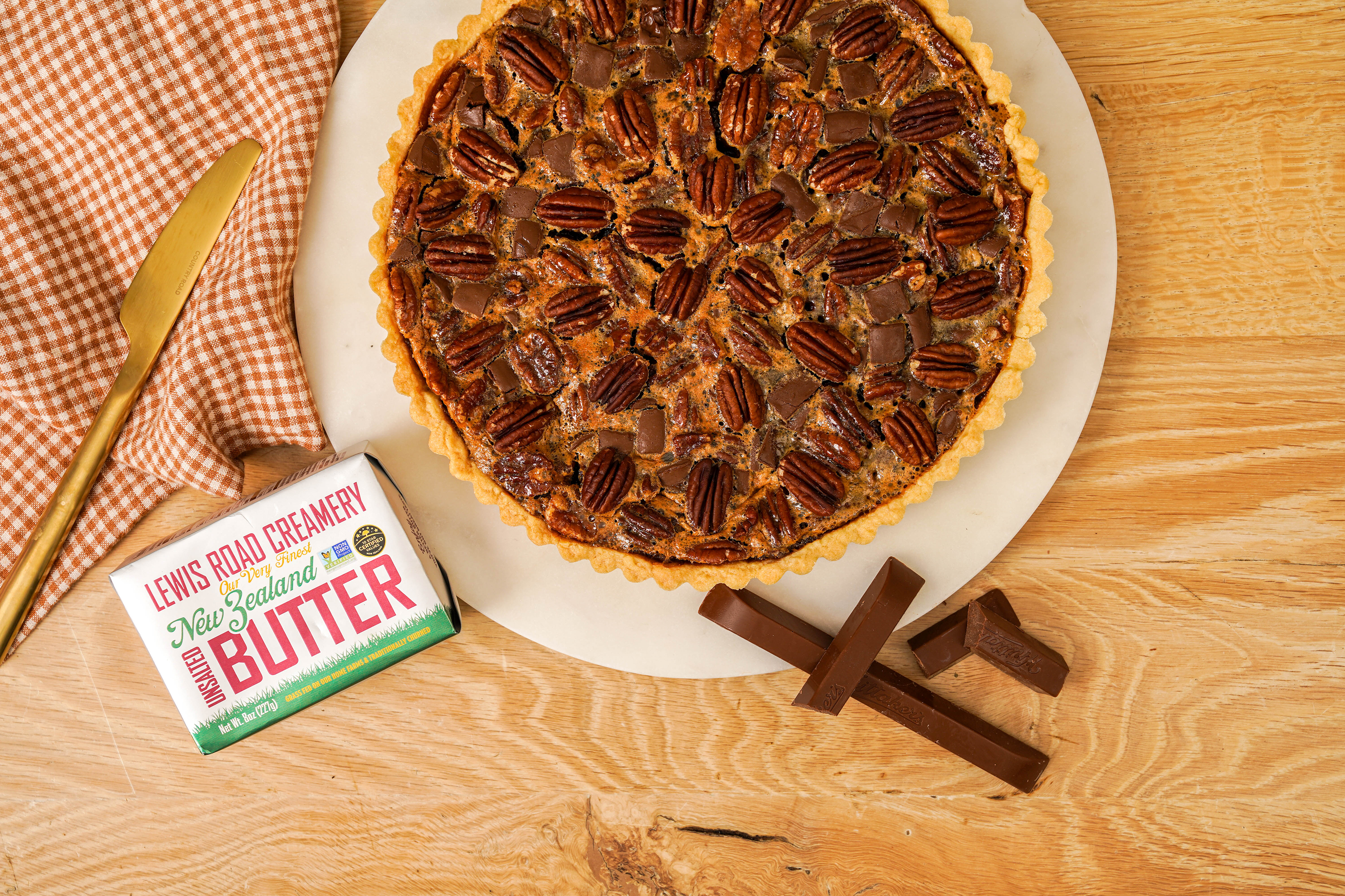 Chocolate Chunk Pecan Pie