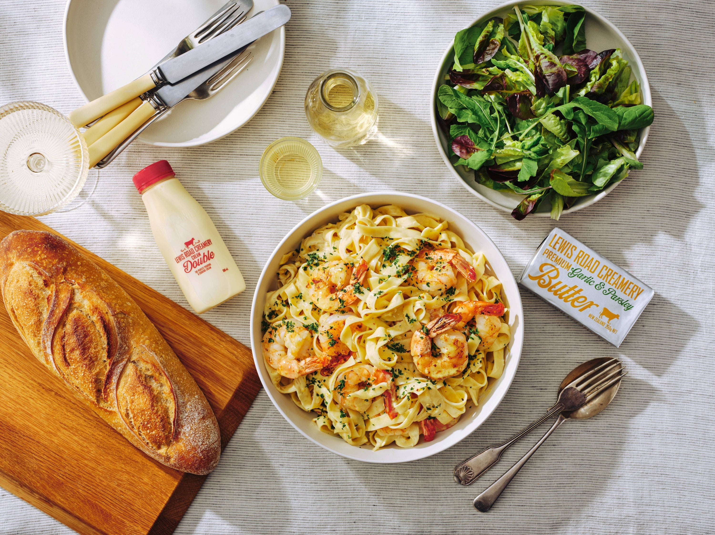Special Occasion Prawn Pasta
