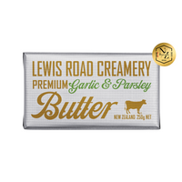 Lewis Road Creamery NZ | Premium Garlic & Parsley Butter
