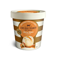 Lewis Road Creamery NZ | Burnt Butter & Caramel Swirl