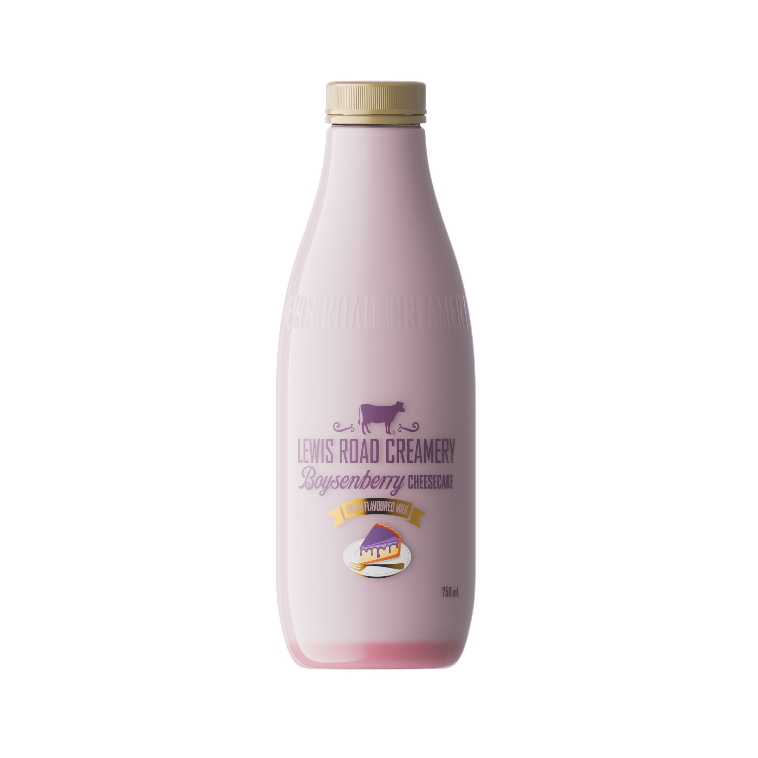 Fresh Boysenberry Cheesecake Milk