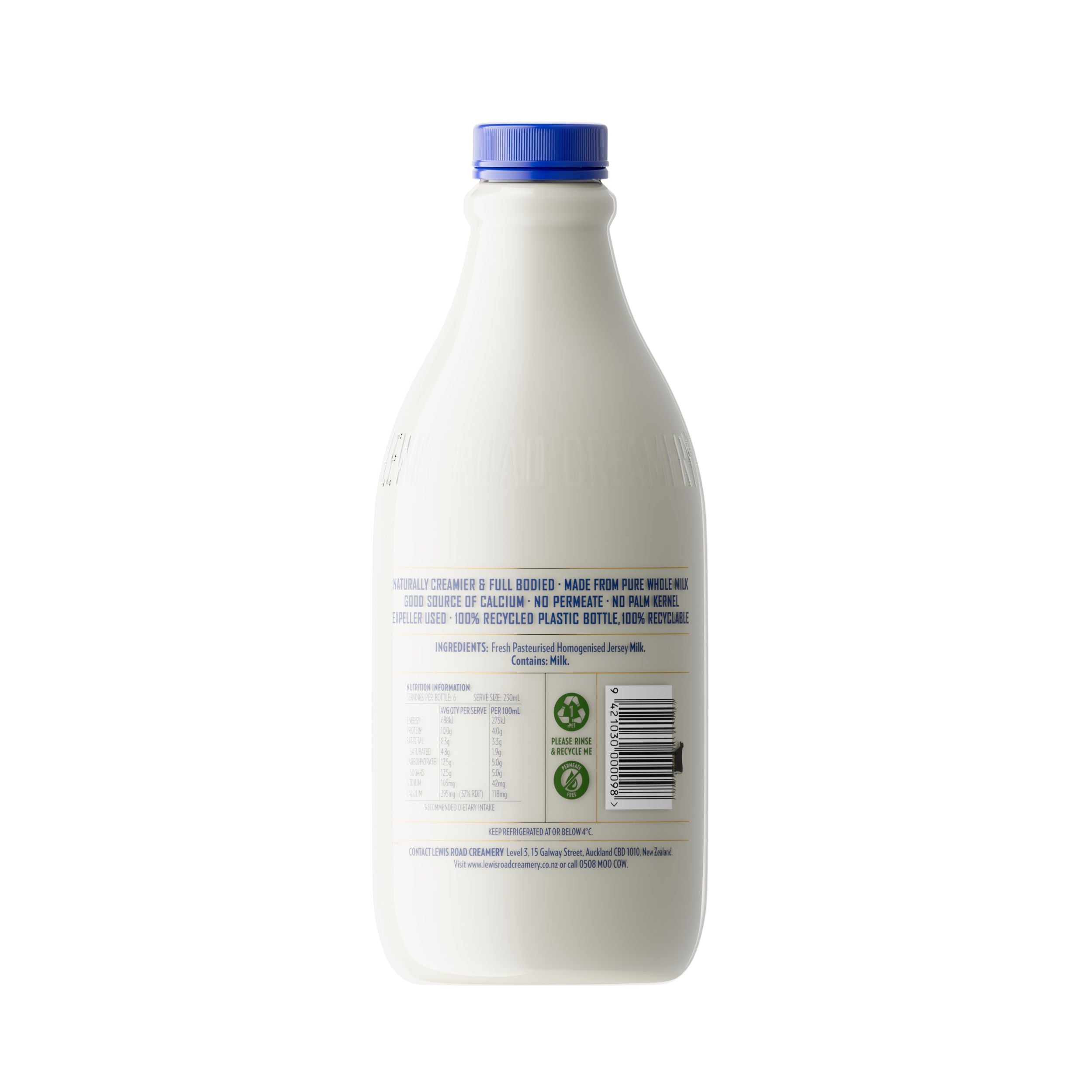 Jersey Milk - Homogenised