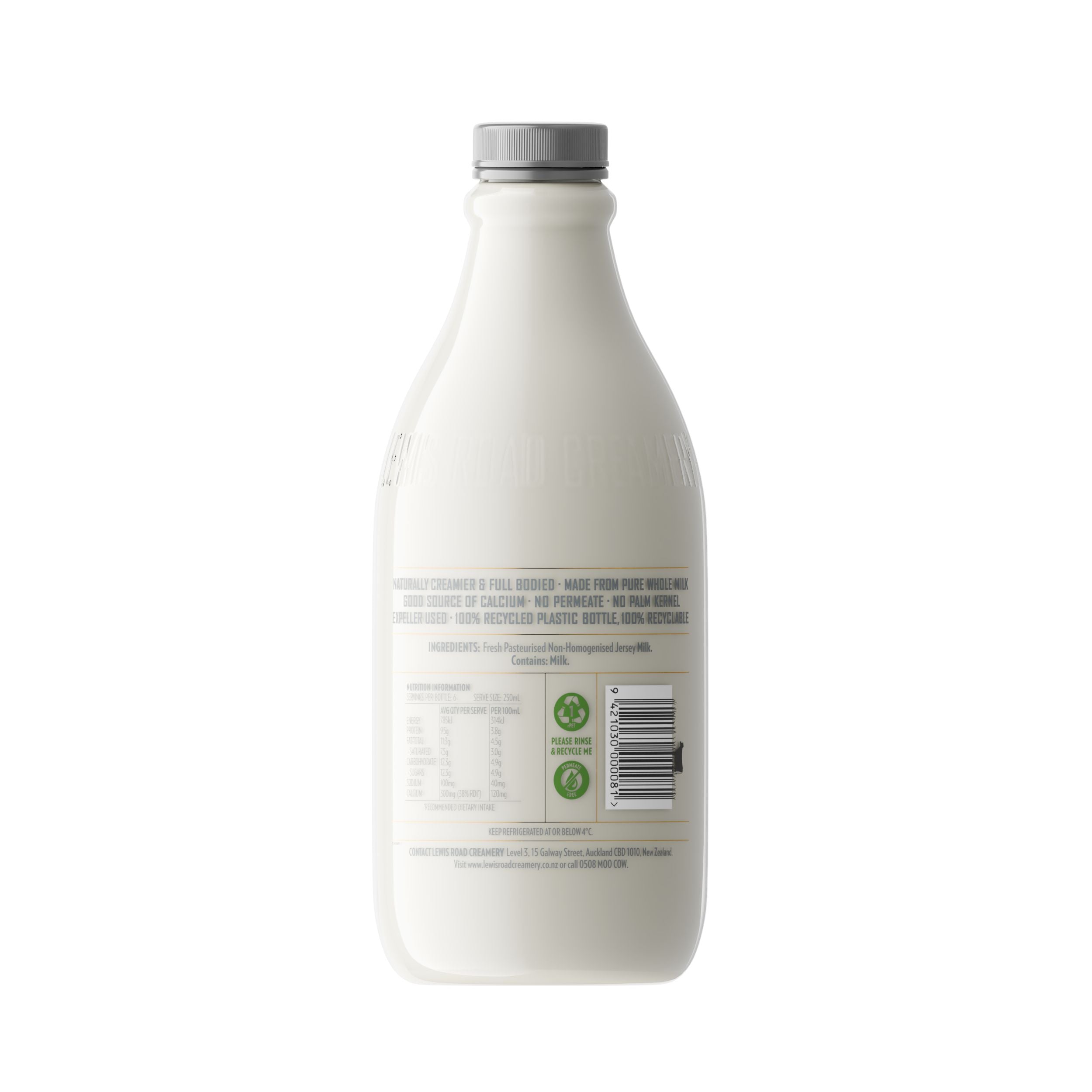 Jersey Milk - Non-Homogenised