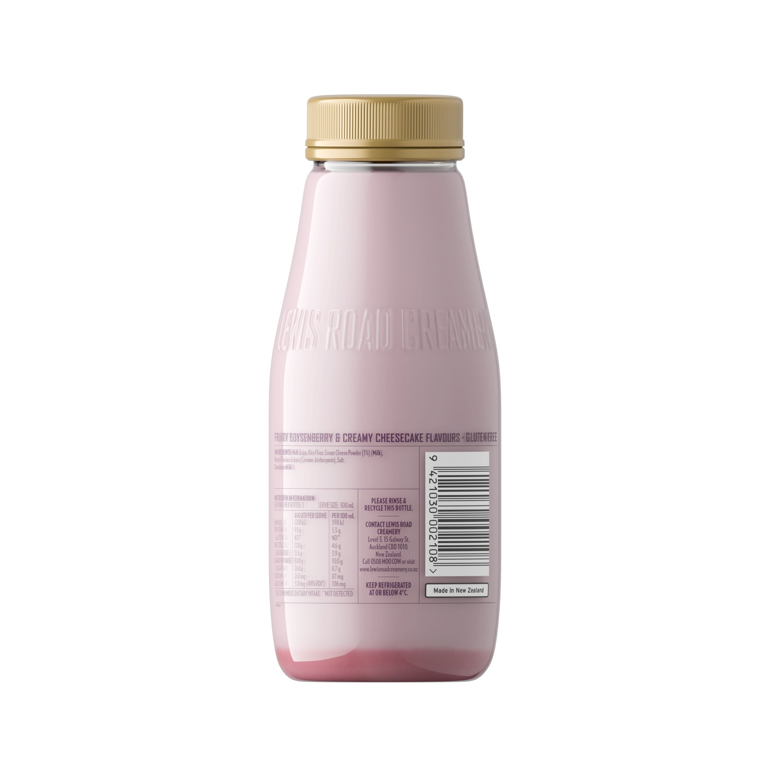 Fresh Boysenberry Cheesecake Milk
