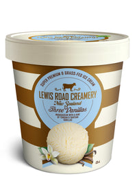 Lewis Road Creamery NZ | Three Vanillas